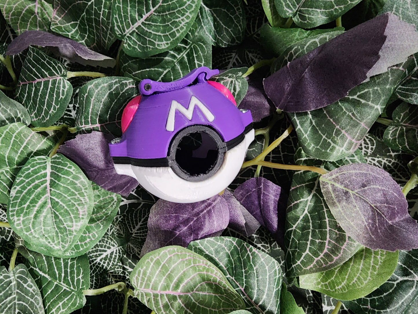 Pokeball Plus Auto-Catch Case V1 — 3D Printed Protective Cover for Pokemon GO Autocatcher, Custom Pokeball Design, Gift for Pokemon Trainer