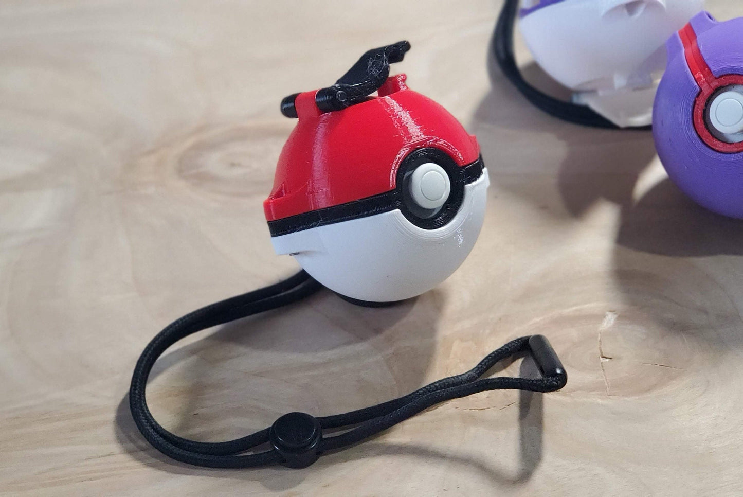 Pokeball Plus Auto-Catch Case V1 — 3D Printed Protective Cover for Pokemon GO Autocatcher, Custom Pokeball Design, Gift for Pokemon Trainer