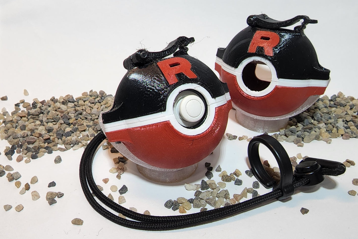 Pokeball Plus Auto-Catch Case V1 — 3D Printed Protective Cover for Pokemon GO Autocatcher, Custom Pokeball Design, Gift for Pokemon Trainer