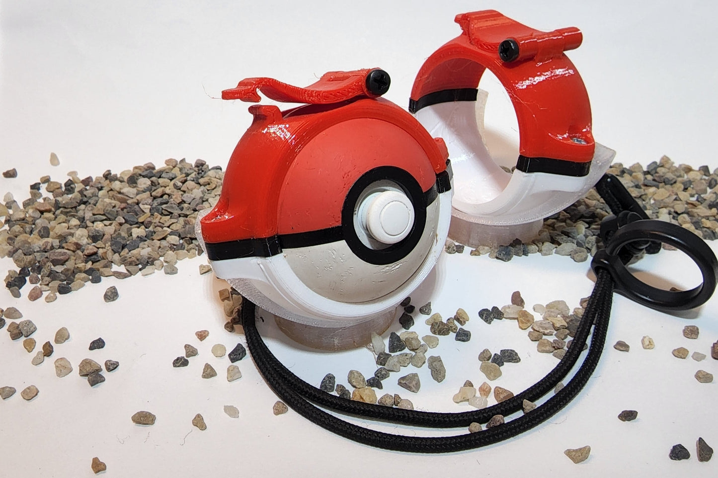 Pokeball Plus Auto-Catch Case V1 — 3D Printed Protective Cover for Pokemon GO Autocatcher, Custom Pokeball Design, Gift for Pokemon Trainer