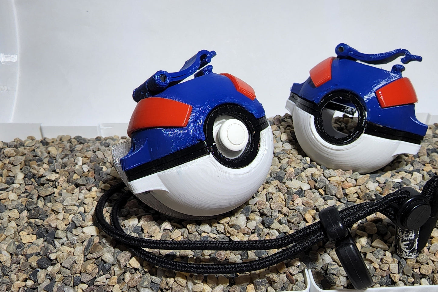 Pokeball Plus Auto-Catch Case V1 — 3D Printed Protective Cover for Pokemon GO Autocatcher, Custom Pokeball Design, Gift for Pokemon Trainer