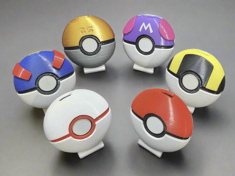 Pokemon GO Plus+ 3D Printed Case — Sleeper & Regular Fit, Custom Pokeball Design Cover, Autocatcher Protective Shell, Pokemon Trainer Gift