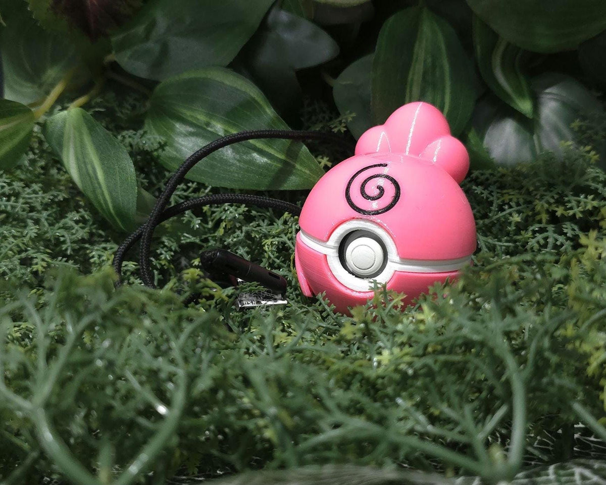 Pokeball Plus Auto-Catch Case V2 — 3D Printed Protective Cover for Pokemon GO Autocatcher, Custom Pokeball Design, Gift for Pokemon Trainer