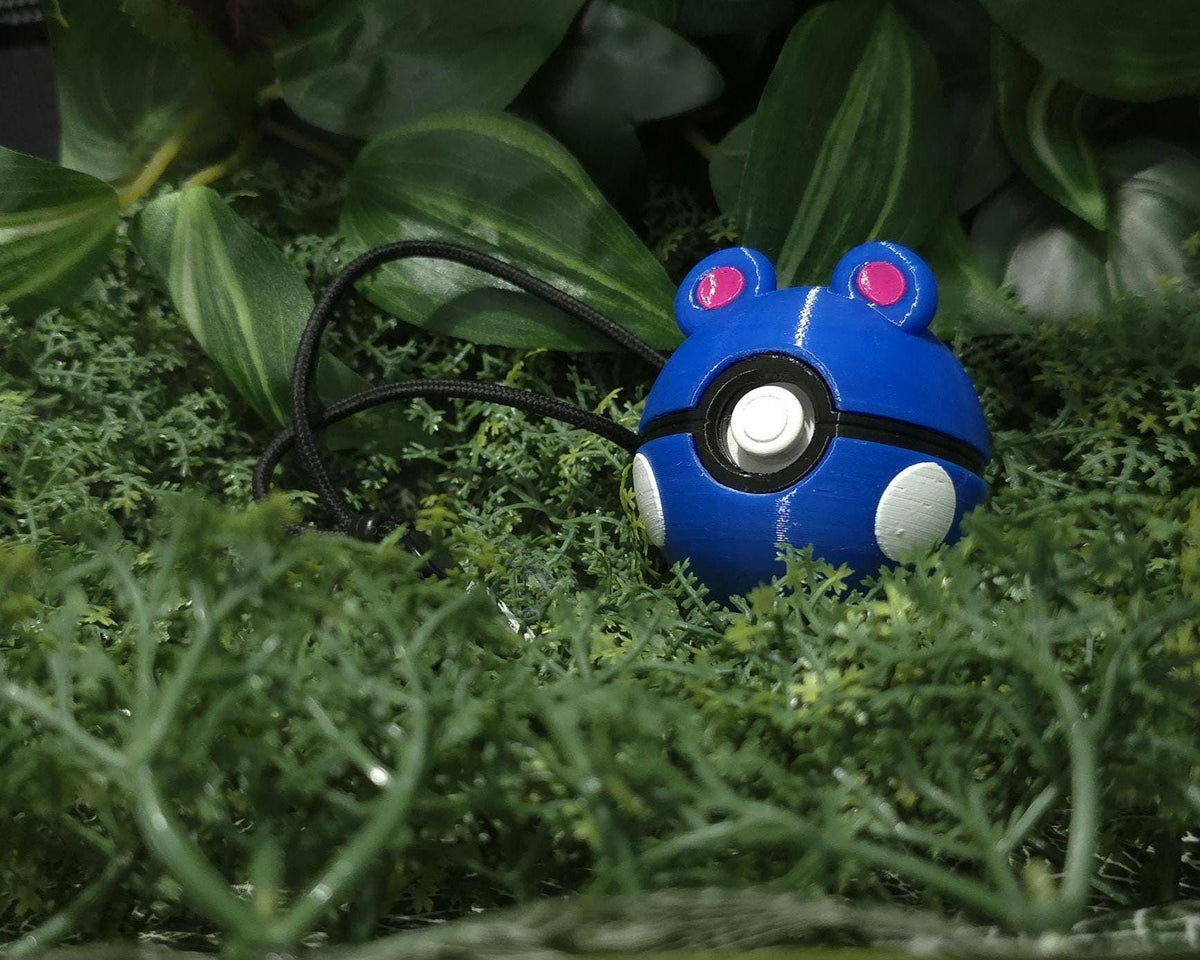 Pokeball Plus Auto-Catch Case V2 — 3D Printed Protective Cover for Pokemon GO Autocatcher, Custom Pokeball Design, Gift for Pokemon Trainer